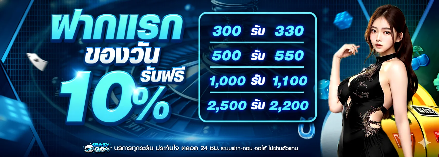 โปรโมชั่น crazygo
